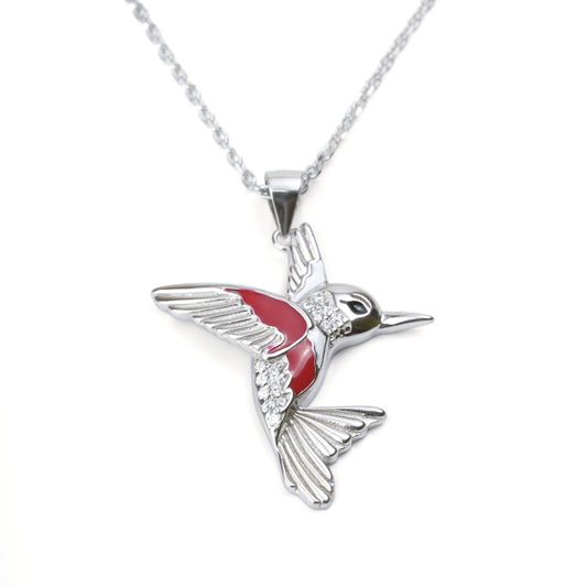 Silver Songbird Necklace