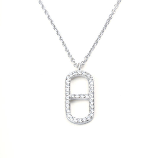 Oval Pendant Necklace