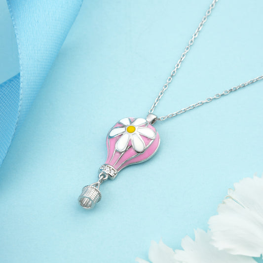 Skyborne Silver Necklace