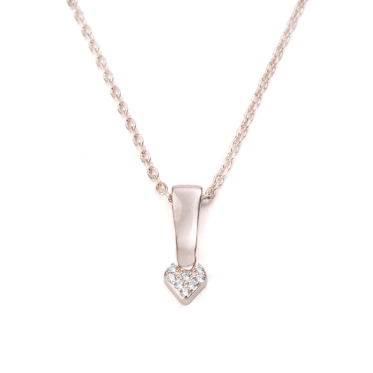 Rose Gold Arrow of Elegance Pendant