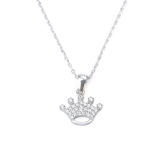 King's Crown Pendant with AAA Zircon Stones