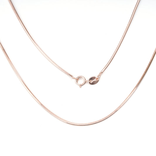 Rose Gold Plain necklace