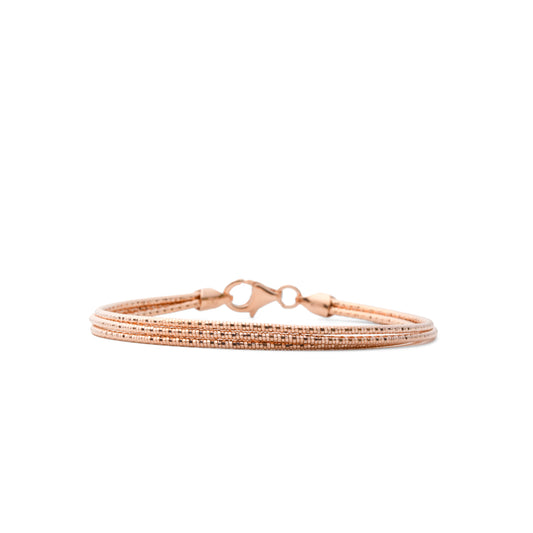 Rosegold Trio Elegance Bracelet